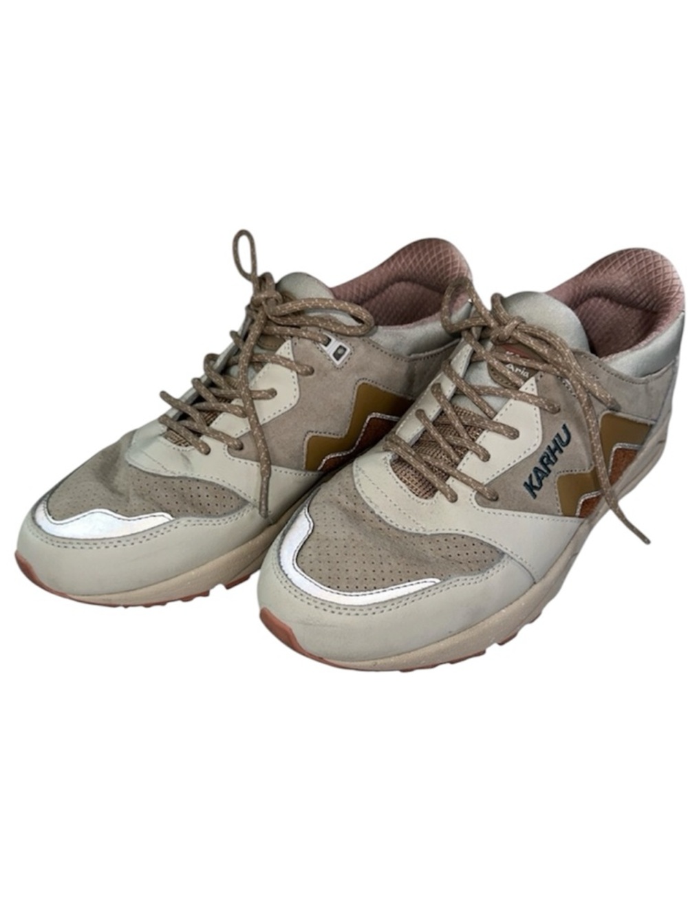 Karhu Aria 95 Sneakers Beige Tan Suede Free People Retro Casual Size 8.5